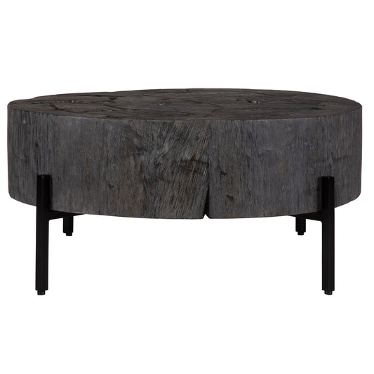 Adjoin - Rustic Coffee Table - Black