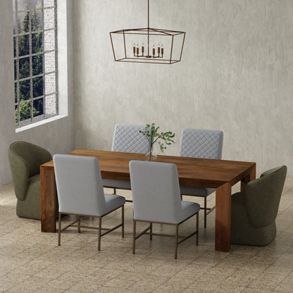 Crossings - Downtown Rectangular Dining Table - Amber