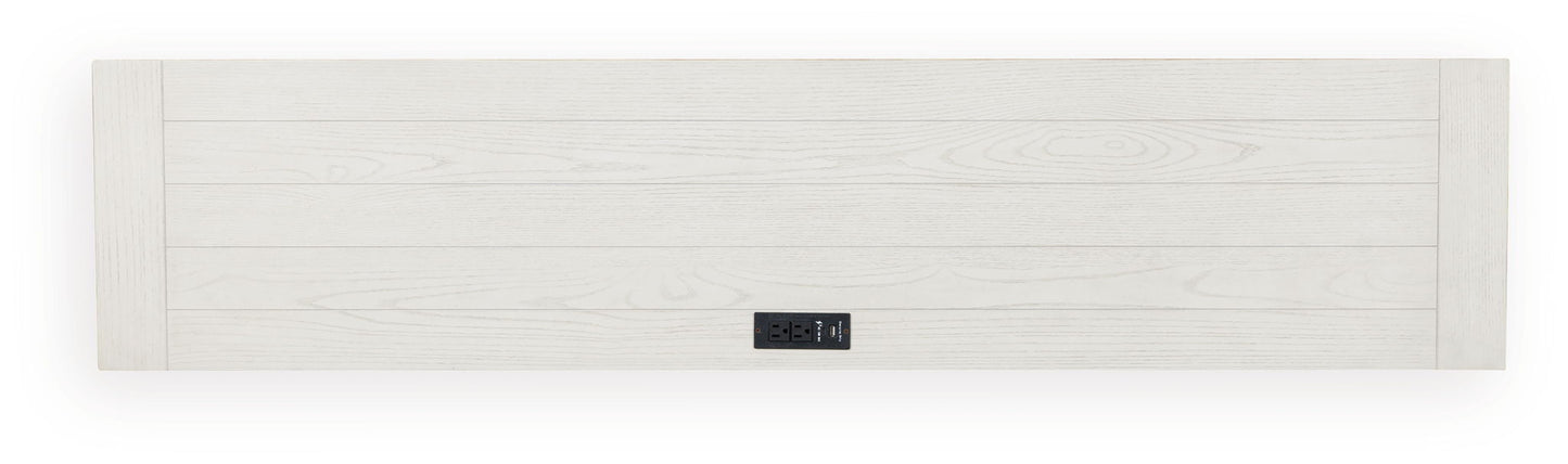 Robbinsdale - Rectangular Dining Room Counter Table Set (Set of 4) - Antique White