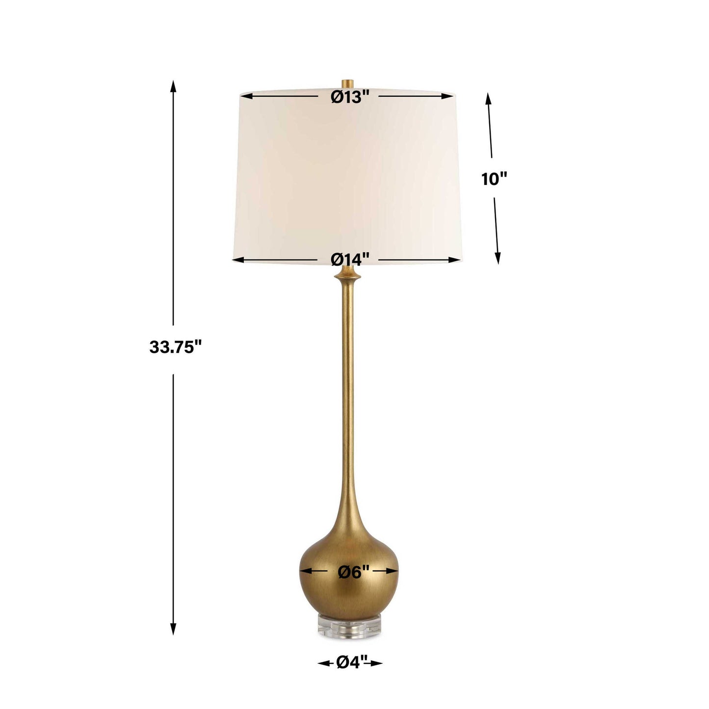 Good As Gold - Buffet Lamp - Brass / Gold