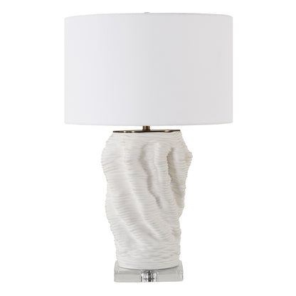 Stratified - White Table Lamp