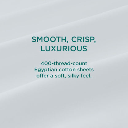 Tempur-Adapt - Tempur-Adapt Luxe Egyptian Cotton Sheets - White