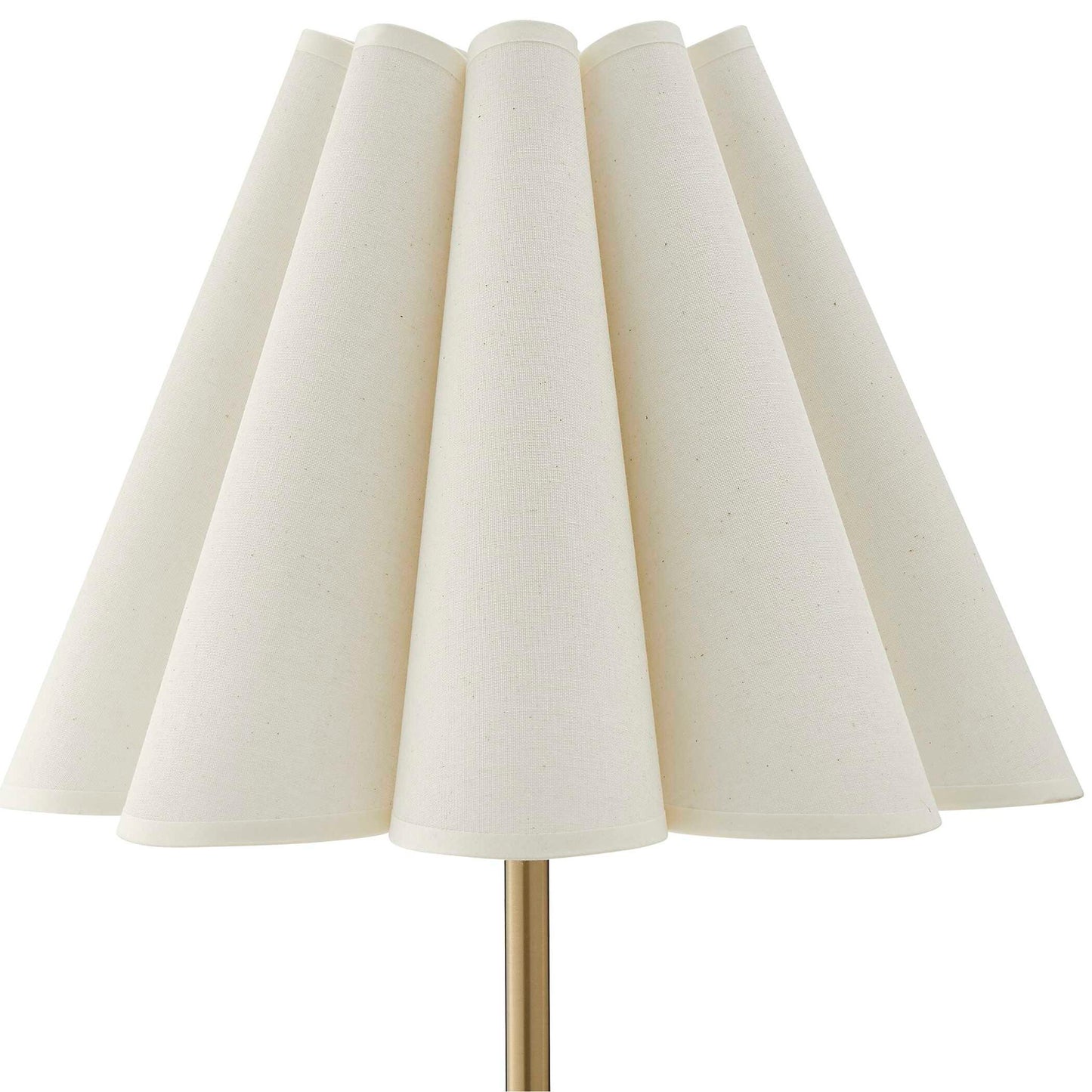 Lilabet - Fluted Shade Table Lamp - Gold