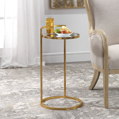 Cailin - Accent Table - Gold