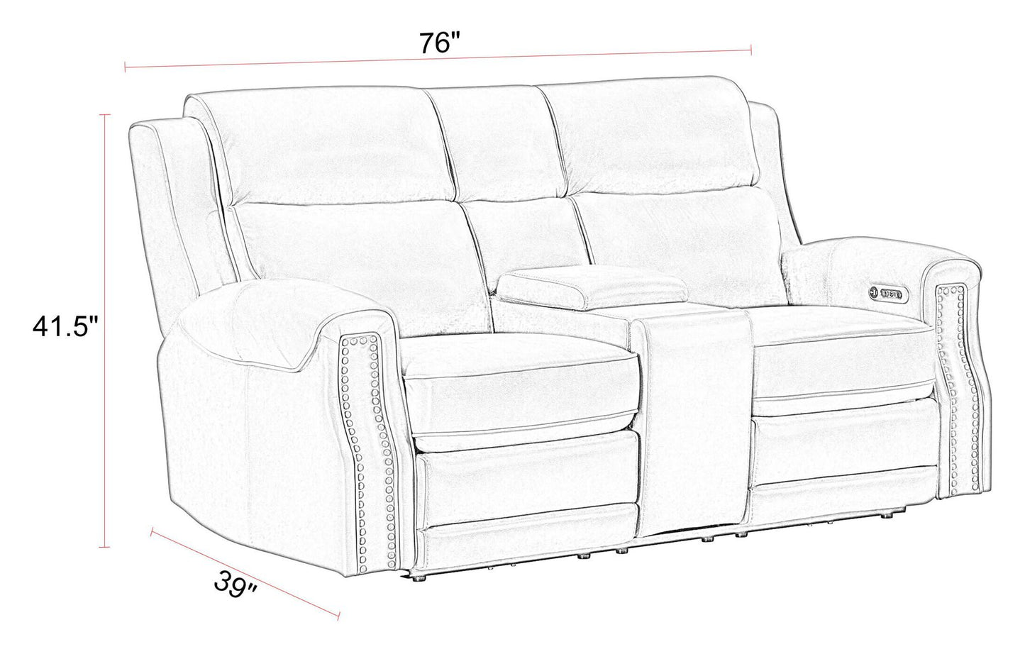 Hensley - Power Reclining Sofa Set