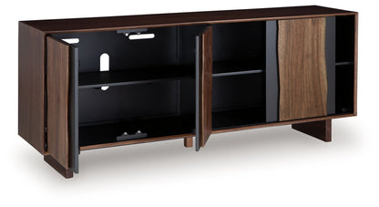 Welby - Brown / Charcoal - Accent Cabinet