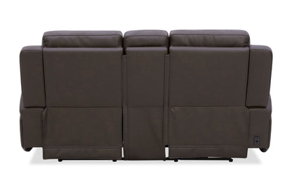 Maveric - Power Zero Gravity Console Loveseat P3 - Bette Coffee