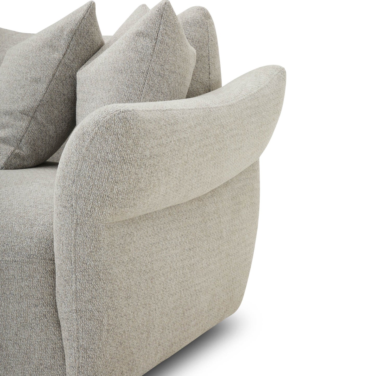 Playful - 6 Piece Modular Sectional - Canes Cobblestone