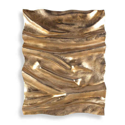 Undulate - Outdoor Wall Panel - Gold