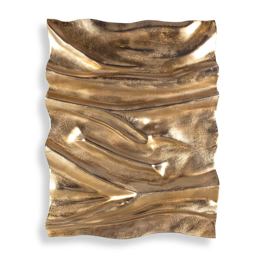 Undulate - Outdoor Wall Panel - Gold