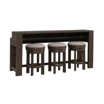 Lennox Hill - 4 Piece Set - Dark Brown