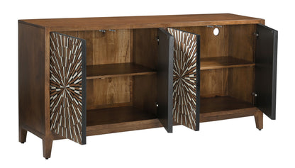 Artesia - Four Door Credenza - Multicolor