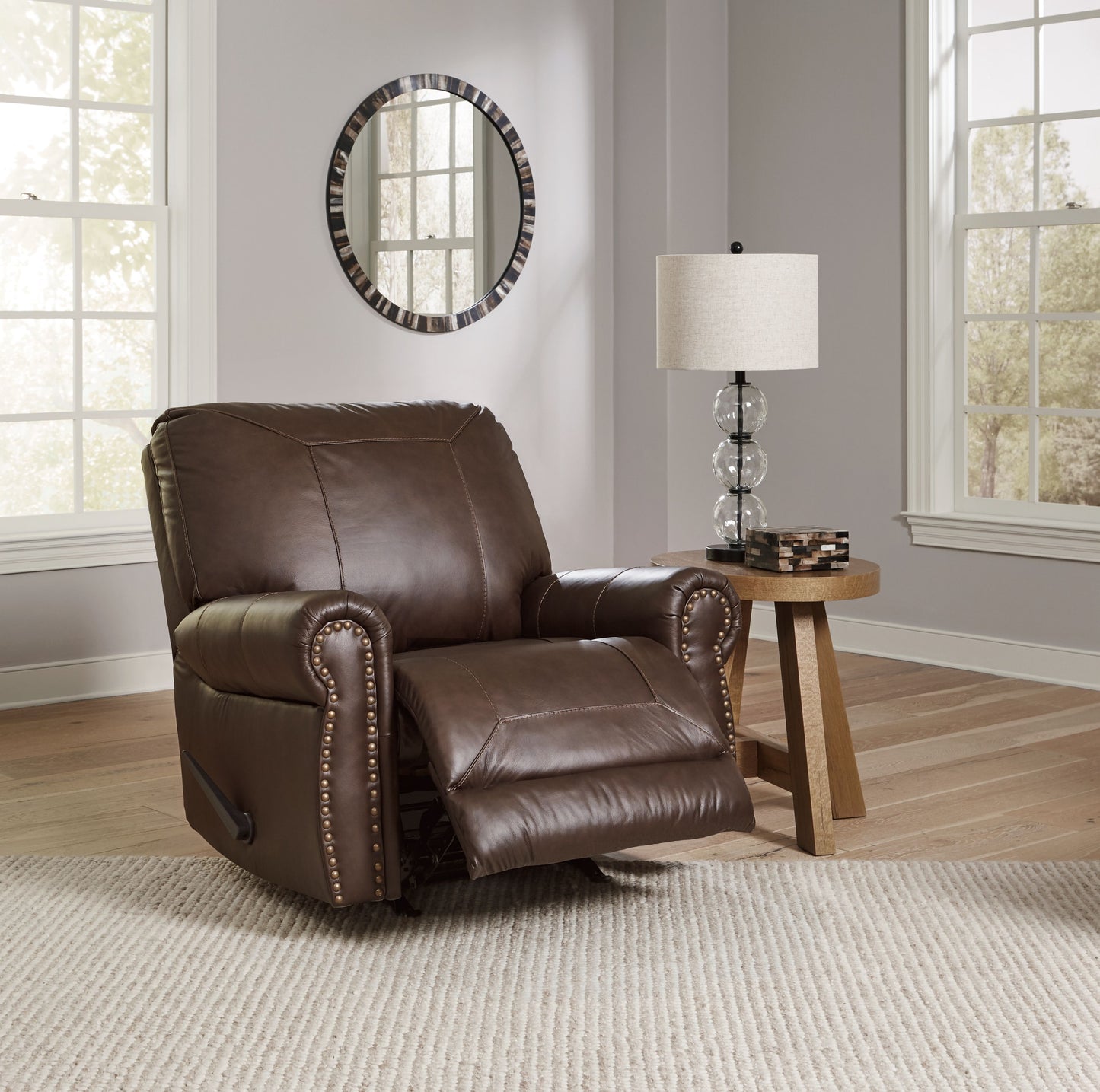 Colleton - Dark Brown - Rocker Recliner