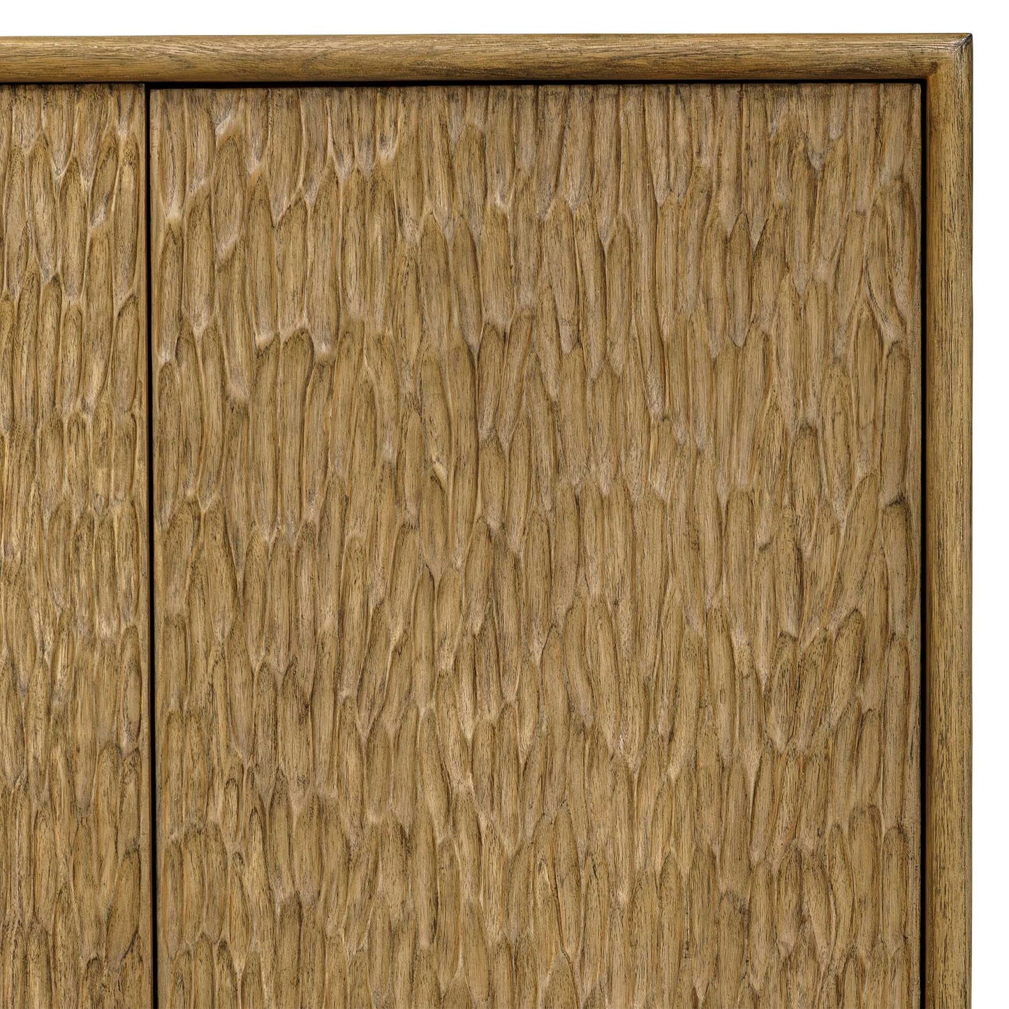 Stevenson - Wood 4 Door Cabinet - Natural