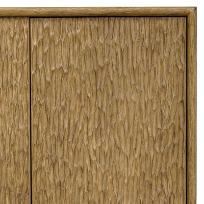 Stevenson - Wood 4 Door Cabinet - Natural