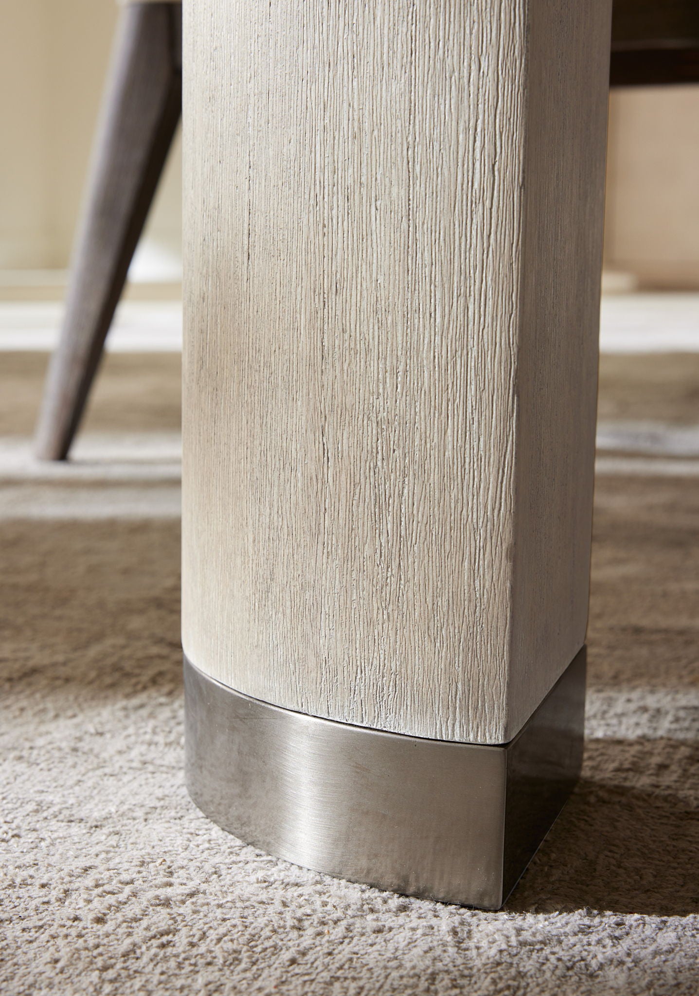 Modern Mood - Leg Dining Table With 1-24in Leaf