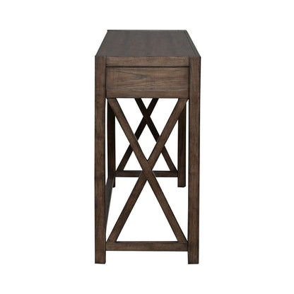 Lennox - Console Bar Table - Dark Brown