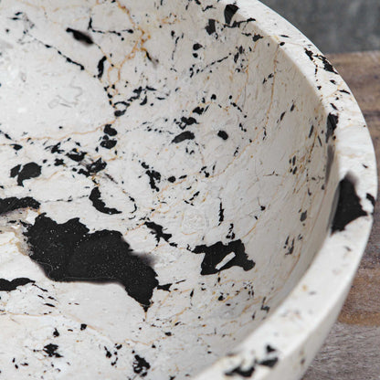 Nouveau - Limestone Bowl - White