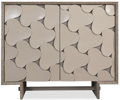Melange - Pinwheel Hall Chest - Gray