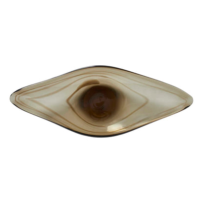 Soluna - Indoor-Outdoor Glass Bowl - Brown