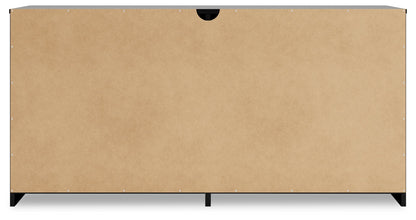 Finch - Six Drawer Dresser - 29'' Height - Black