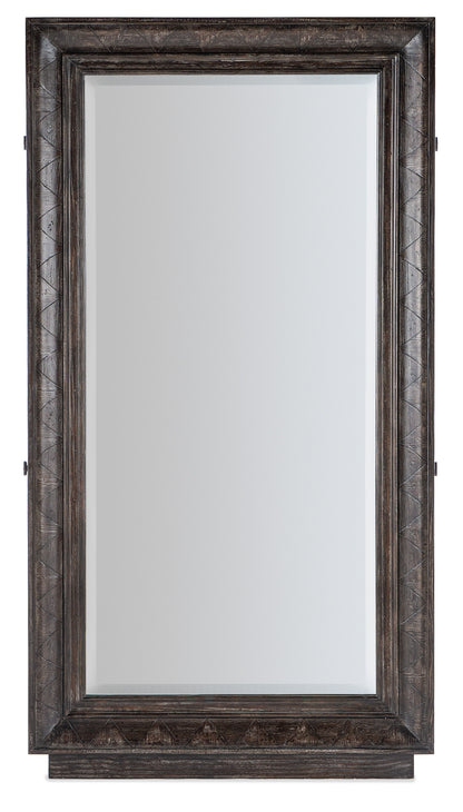 Traditions - Floor Mirror Withhidden Jewelry Storage