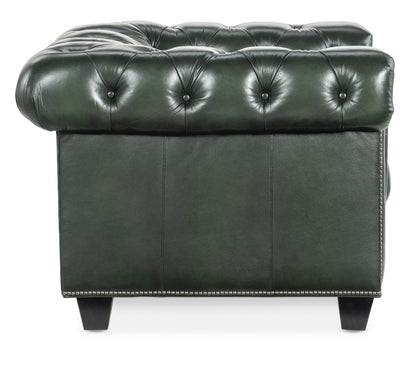 Charleston - Tufted Chair - Dark Green