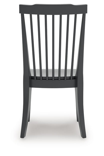Brenkerton - Black - Dining Room Side Chair (Set of 2)