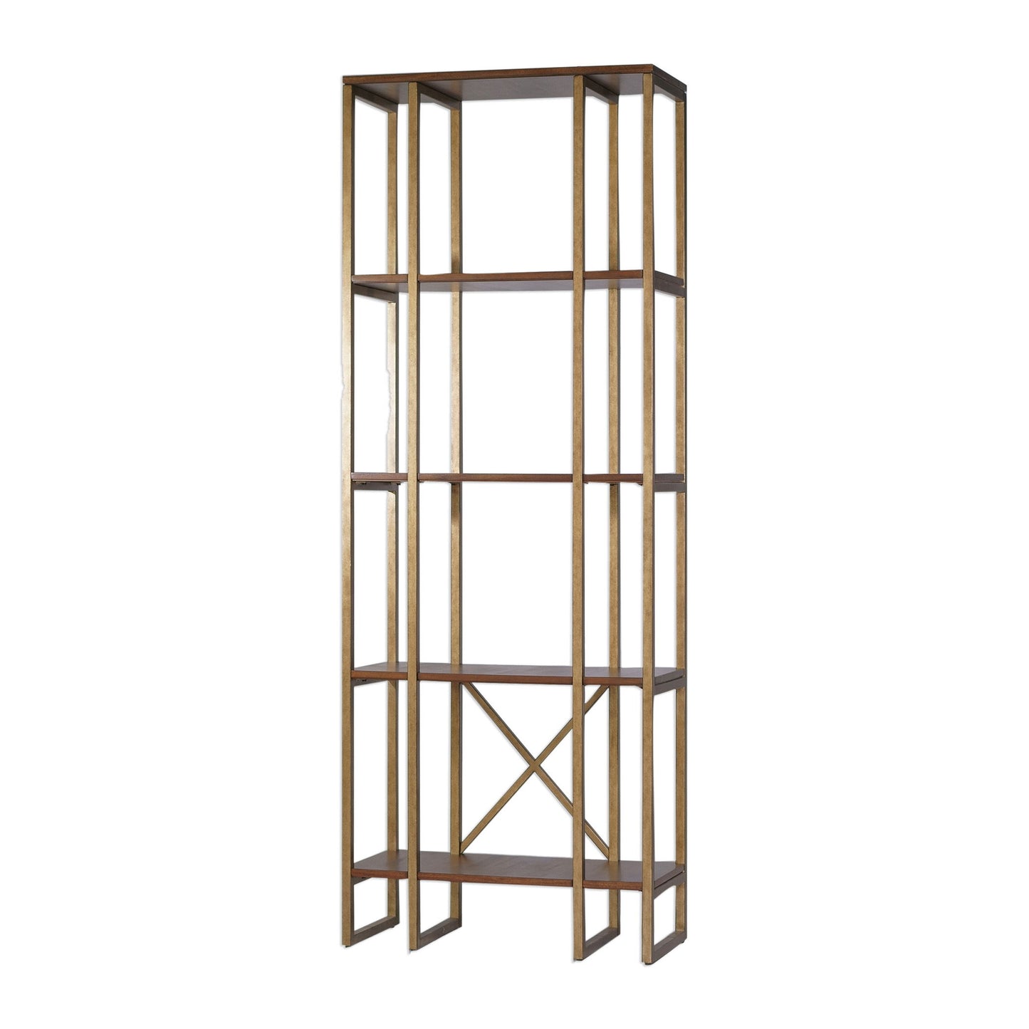 Karishma - Etagere - Antique Gold