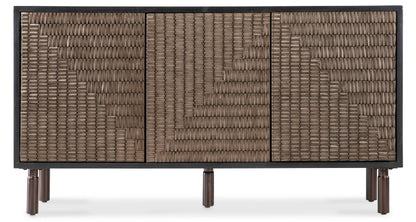 Commerce And Market - Jachar Entertainment Credenza - Dark Brown