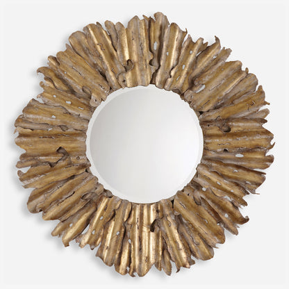 Hemani - Antique Gold Mirror