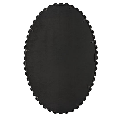 Serna - Black Oval Mirror