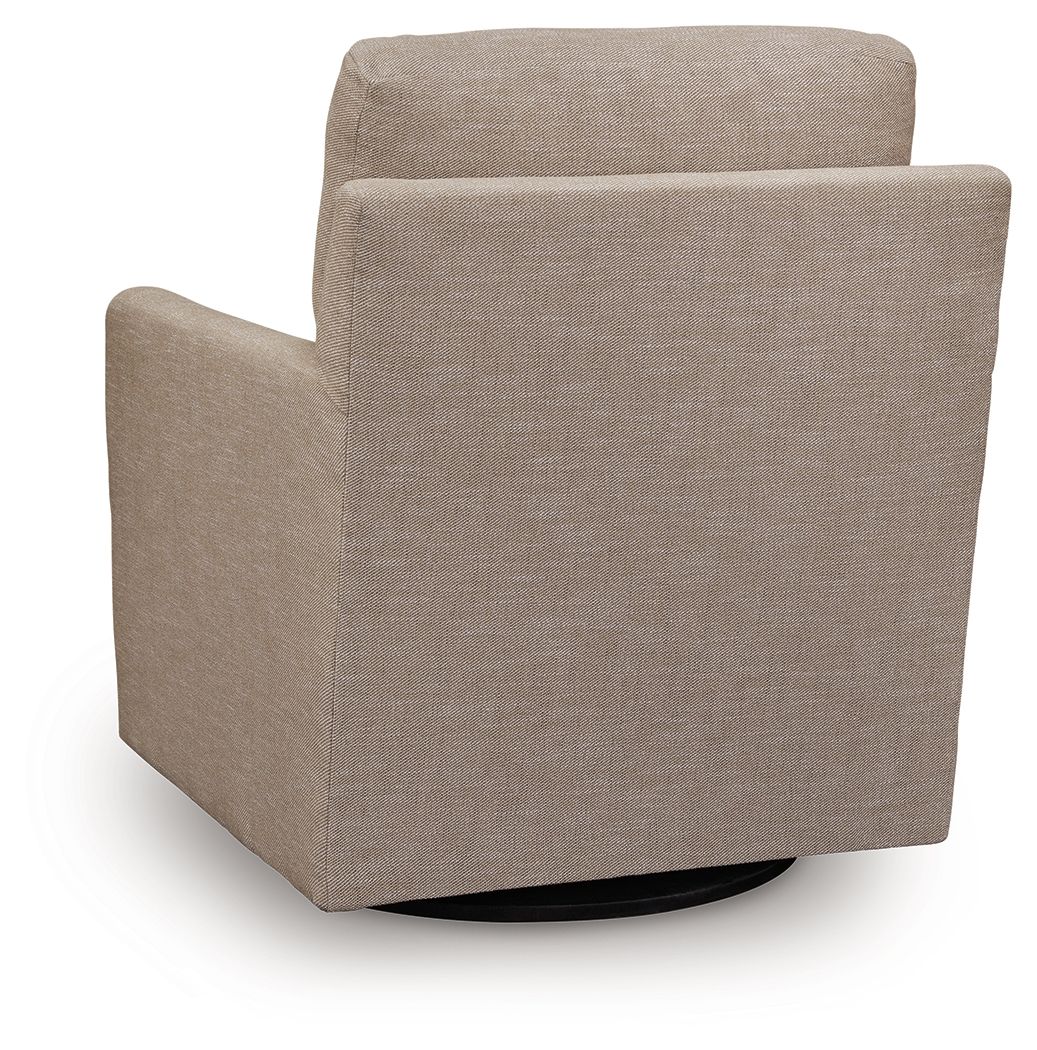 Freybourne Next-Gen Nuvella - Twill - Swivel Accent Chair