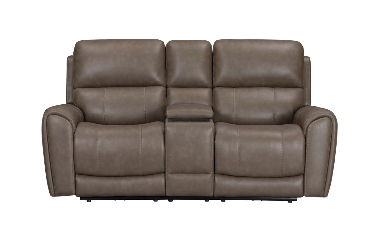 Hancock - Zero Gravity Power Reclining Console Loveseat P3