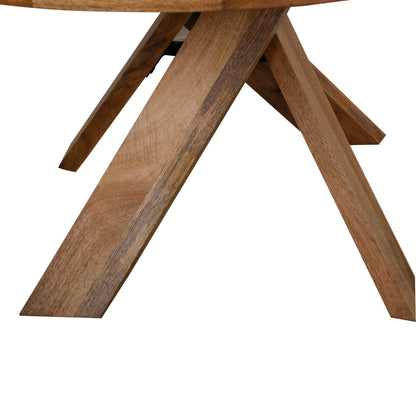 Crossings - Round Dining Table With 4 Upholstered Chairs - Brown & Dark Gray