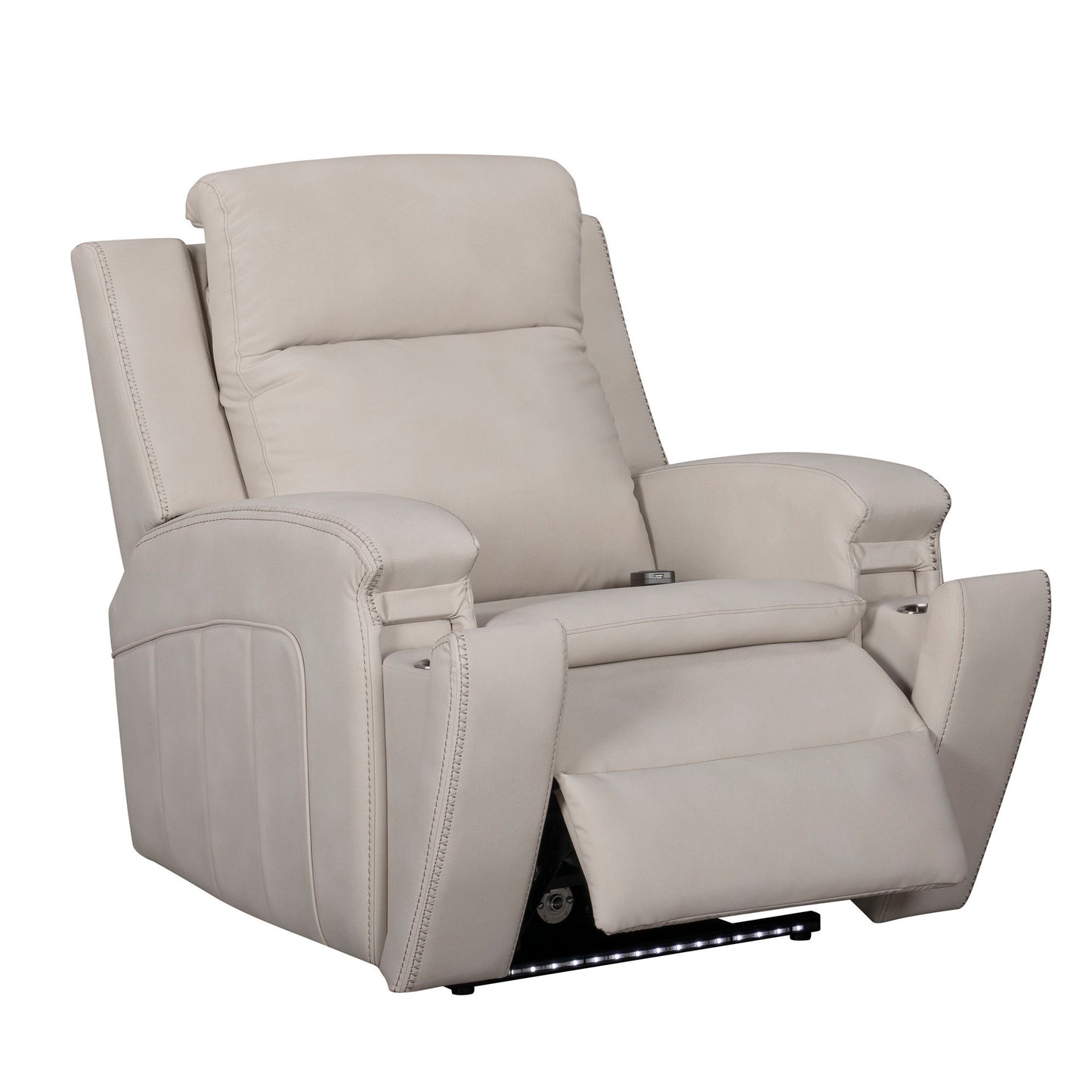Armstrong - Power Recliner With Heat, Massage And Auto-Glide
