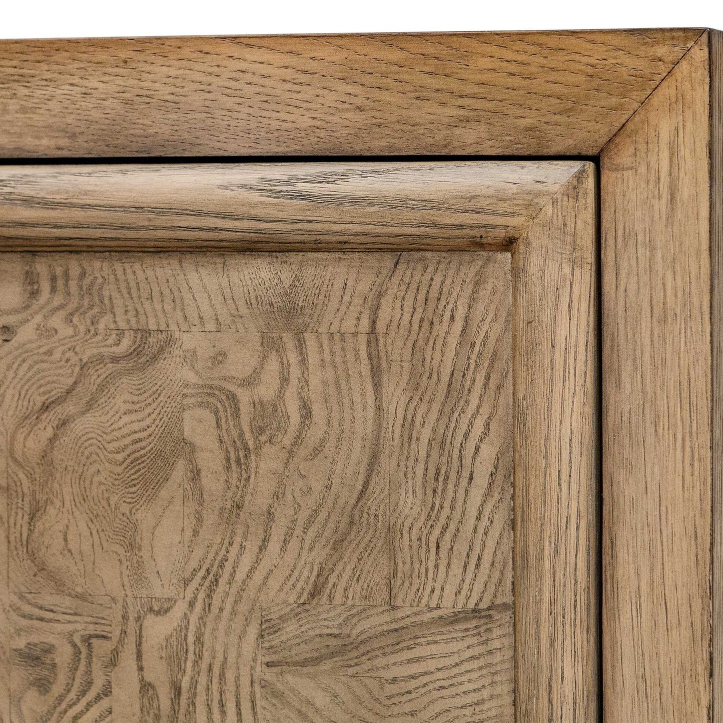 Paltrow - Burl 2 Door Cabinet - Woodtone