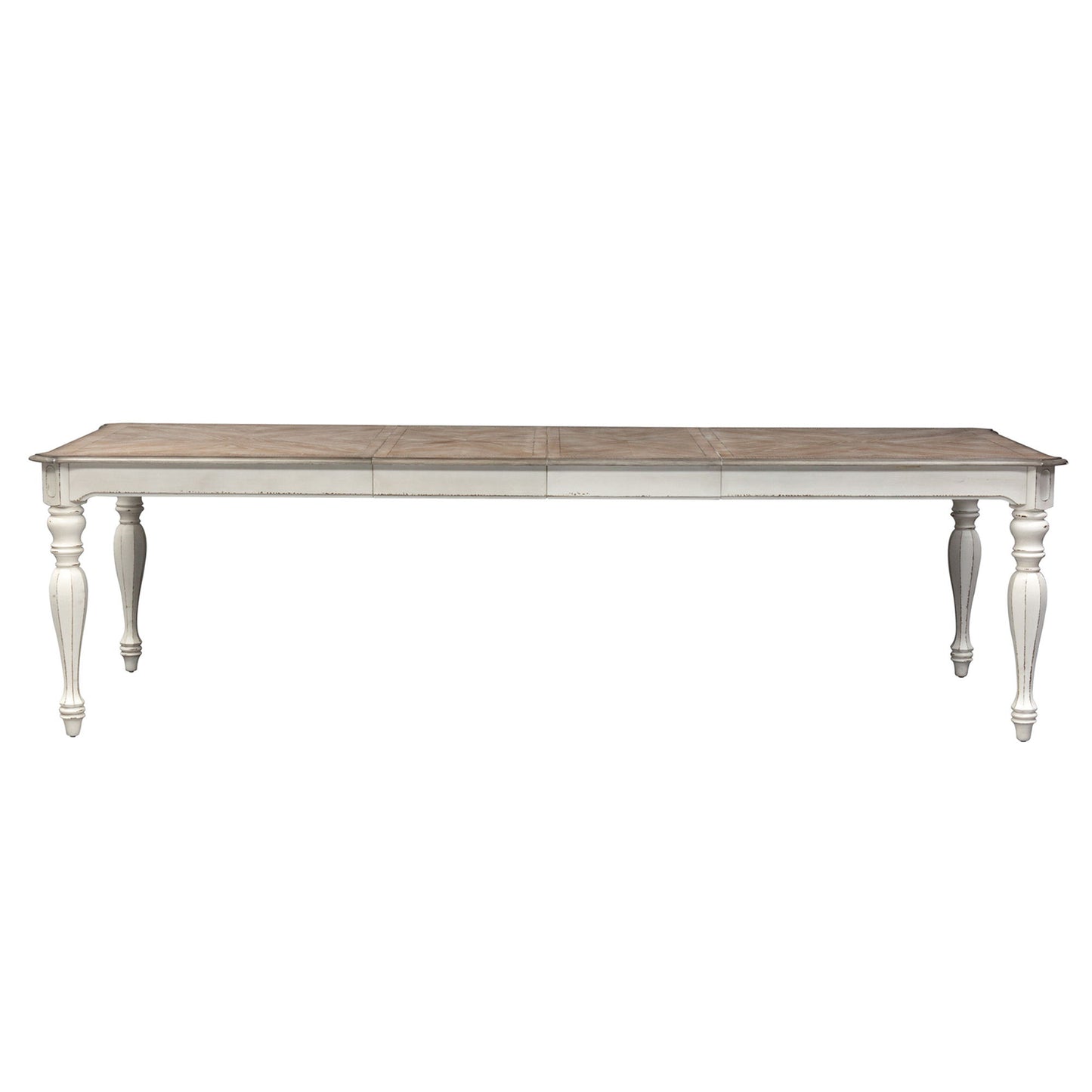 Magnolia Manor - Rectangular Leg Dining Table - White