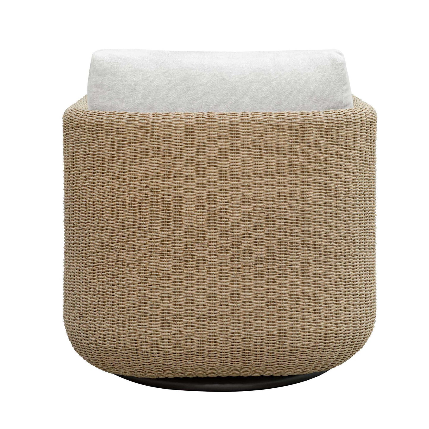 Santorini - Outdoor Swivel Lounge Chair - Brown