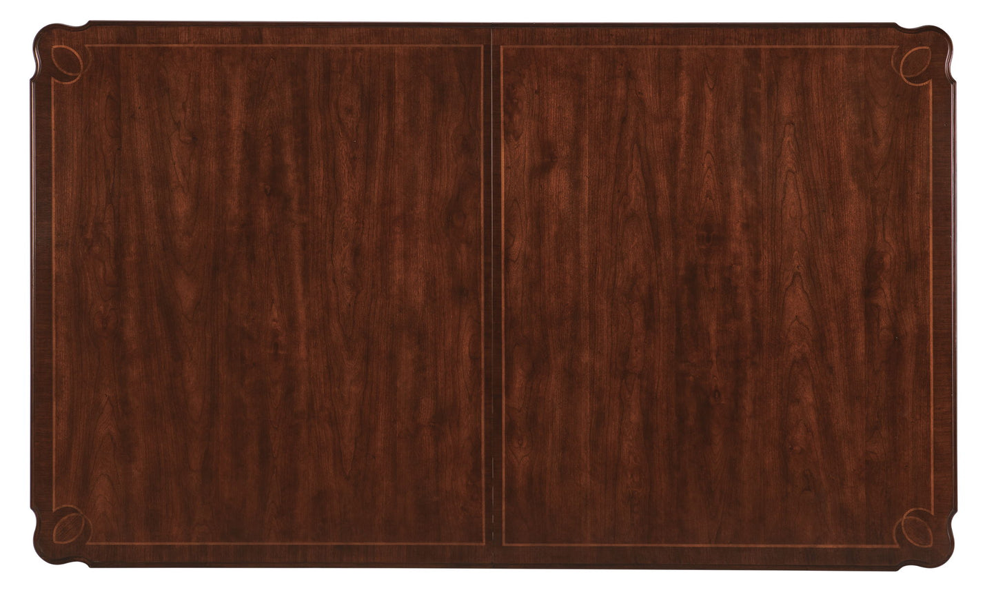 Charleston - Rectangle Leg Dining Table With 2-22" leaves - Dark Brown