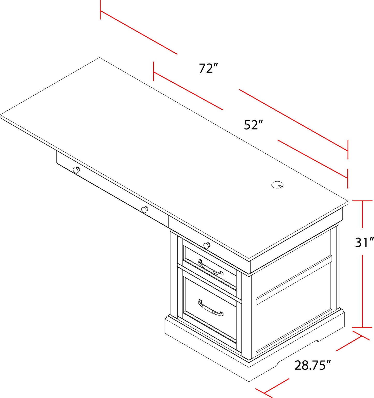 Shoreham - Peninsula Desk