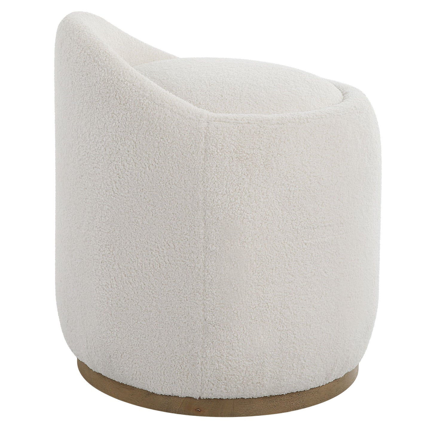 Swirl - Swivel Sheepskin Ottoman