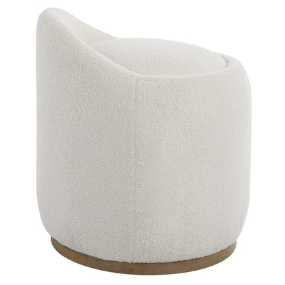 Swirl - Swivel Sheepskin Ottoman