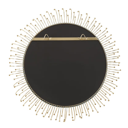 Aga - Round Gold Mirror