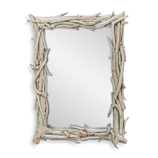 Rooted - Reflection Mirror - Bleached Teak