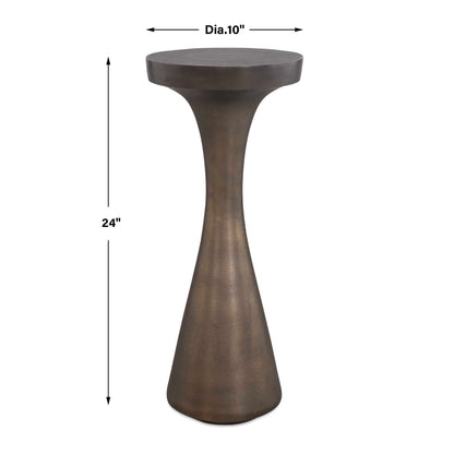 Miko - Indoor-Outdoor Drink Table - Bronze