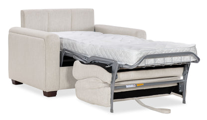 SS - Griffin Twin Sleeper Chair - New Page Flax