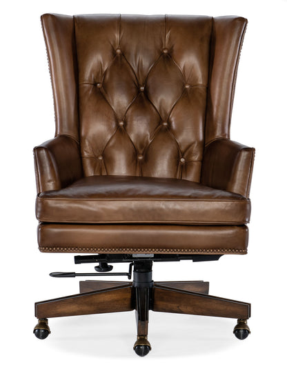 EC - Finley Executive Chair - Dark Brown
