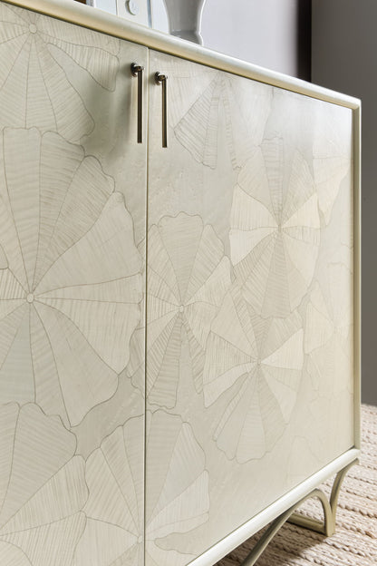 Melange - White Lotus Hall Chest - White