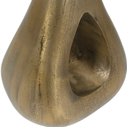 Tolstoy - Indoor-Outdoor Accent Table - Brass